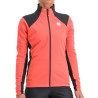 Vrouwen Performance jas Sportful Squadra W pompelmo / zwart